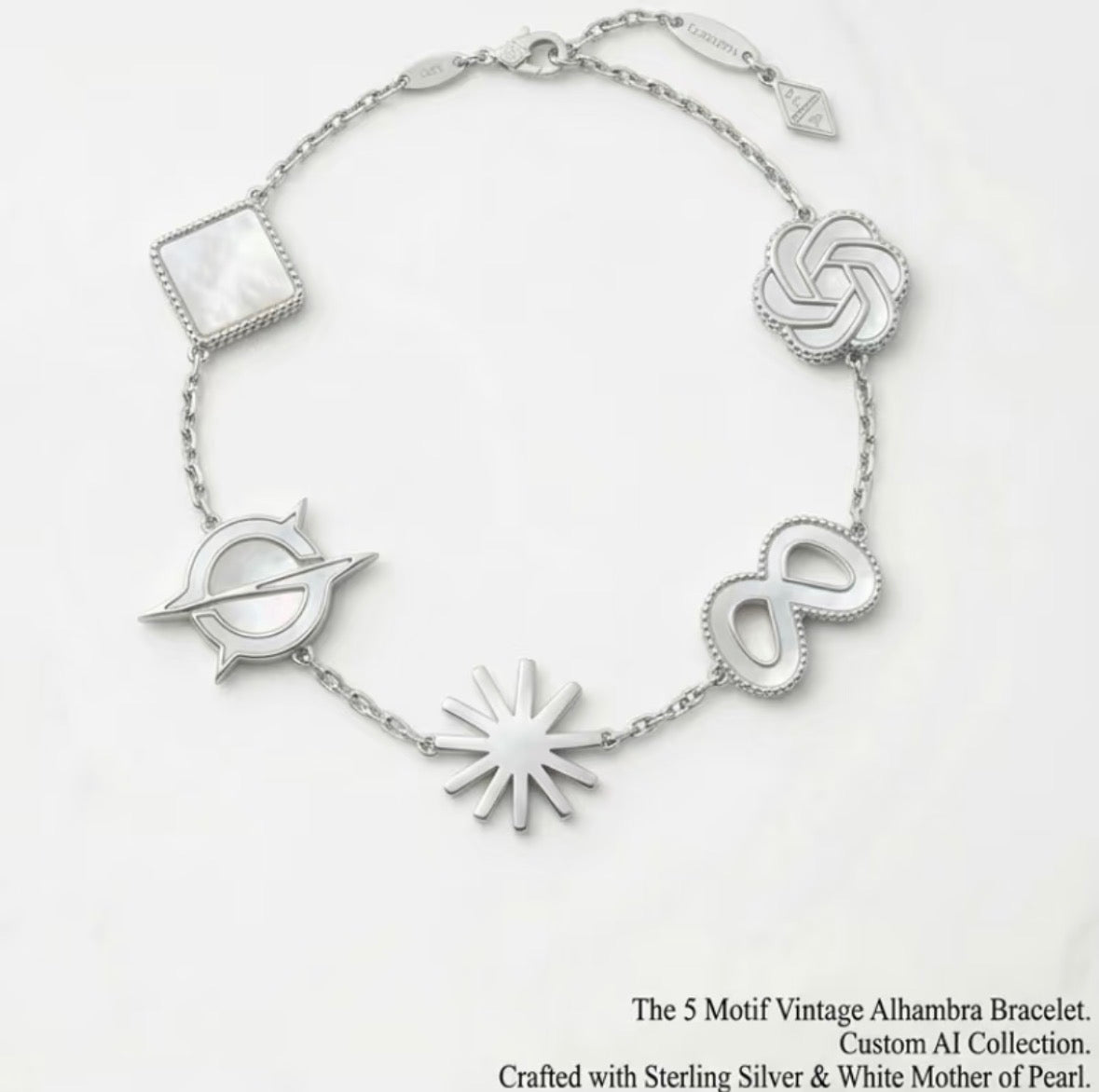 AI Engineer Bracelet | Large Model Logo | The Builder Collection